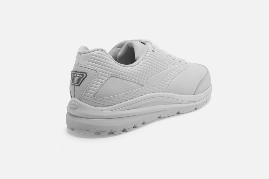 Brooks Running Shoes - Addiction Walker 2 Mens - White - IOB-938512